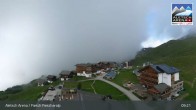 Archiv Foto Webcam Aletsch Arena: Blick auf die Fiescheralp 08:00