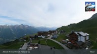 Archiv Foto Webcam Aletsch Arena: Blick auf die Fiescheralp 18:00