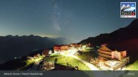 Archiv Foto Webcam Aletsch Arena: Blick auf die Fiescheralp 02:00
