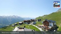 Archiv Foto Webcam Aletsch Arena: Blick auf die Fiescheralp 12:00