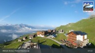 Archiv Foto Webcam Aletsch Arena: Blick auf die Fiescheralp 06:00