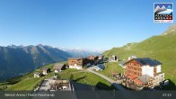 Archiv Foto Webcam Aletsch Arena: Blick auf die Fiescheralp 06:00