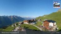 Archiv Foto Webcam Aletsch Arena: Blick auf die Fiescheralp 07:00