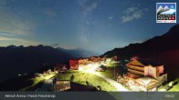 Archiv Foto Webcam Aletsch Arena: Blick auf die Fiescheralp 02:00
