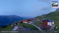 Archiv Foto Webcam Aletsch Arena: Blick auf die Fiescheralp 04:00