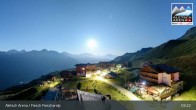 Archiv Foto Webcam Aletsch Arena: Blick auf die Fiescheralp 02:00