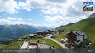 Archiv Foto Webcam Aletsch Arena: Blick auf die Fiescheralp 14:00