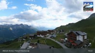 Archiv Foto Webcam Aletsch Arena: Blick auf die Fiescheralp 18:00