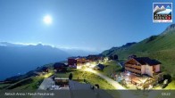 Archiv Foto Webcam Aletsch Arena: Blick auf die Fiescheralp 02:00
