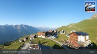 Archiv Foto Webcam Aletsch Arena: Blick auf die Fiescheralp 06:00
