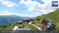 Archiv Foto Webcam Aletsch Arena: Blick auf die Fiescheralp 12:00