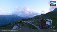 Archiv Foto Webcam Aletsch Arena: Blick auf die Fiescheralp 20:00