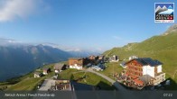 Archiv Foto Webcam Aletsch Arena: Blick auf die Fiescheralp 06:00
