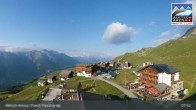 Archiv Foto Webcam Aletsch Arena: Blick auf die Fiescheralp 07:00