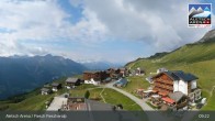 Archiv Foto Webcam Aletsch Arena: Blick auf die Fiescheralp 08:00
