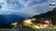Archiv Foto Webcam Aletsch Arena: Blick auf die Fiescheralp 02:00
