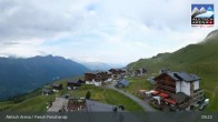 Archiv Foto Webcam Aletsch Arena: Blick auf die Fiescheralp 08:00
