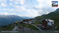 Archiv Foto Webcam Aletsch Arena: Blick auf die Fiescheralp 18:00