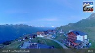 Archiv Foto Webcam Aletsch Arena: Blick auf die Fiescheralp 04:00