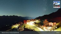 Archiv Foto Webcam Aletsch Arena: Blick auf die Fiescheralp 02:00
