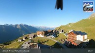 Archiv Foto Webcam Aletsch Arena: Blick auf die Fiescheralp 06:00