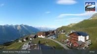 Archiv Foto Webcam Aletsch Arena: Blick auf die Fiescheralp 07:00