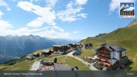 Archiv Foto Webcam Aletsch Arena: Blick auf die Fiescheralp 12:00