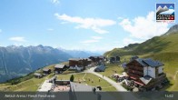 Archiv Foto Webcam Aletsch Arena: Blick auf die Fiescheralp 14:00