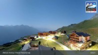 Archiv Foto Webcam Aletsch Arena: Blick auf die Fiescheralp 02:00