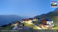 Archiv Foto Webcam Aletsch Arena: Blick auf die Fiescheralp 04:00