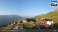 Archiv Foto Webcam Aletsch Arena: Blick auf die Fiescheralp 06:00