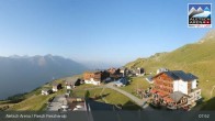 Archiv Foto Webcam Aletsch Arena: Blick auf die Fiescheralp 07:00