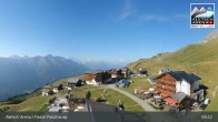 Archived image Webcam Aletsch Arena - View Fiescheralp 08:00