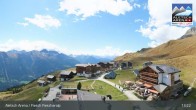 Archiv Foto Webcam Aletsch Arena: Blick auf die Fiescheralp 12:00