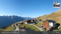 Archiv Foto Webcam Aletsch Arena: Blick auf die Fiescheralp 08:00