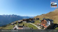 Archiv Foto Webcam Aletsch Arena: Blick auf die Fiescheralp 10:00