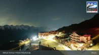 Archiv Foto Webcam Aletsch Arena: Blick auf die Fiescheralp 04:00