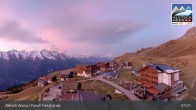 Archiv Foto Webcam Aletsch Arena: Blick auf die Fiescheralp 06:00
