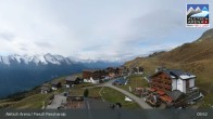 Archiv Foto Webcam Aletsch Arena: Blick auf die Fiescheralp 09:00
