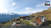 Archiv Foto Webcam Aletsch Arena: Blick auf die Fiescheralp 10:00