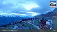 Archiv Foto Webcam Aletsch Arena: Blick auf die Fiescheralp 18:00