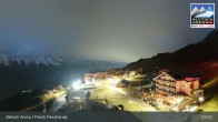 Archiv Foto Webcam Aletsch Arena: Blick auf die Fiescheralp 02:00