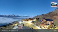 Archiv Foto Webcam Aletsch Arena: Blick auf die Fiescheralp 02:00