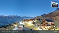 Archiv Foto Webcam Aletsch Arena: Blick auf die Fiescheralp 04:00