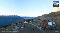 Archiv Foto Webcam Aletsch Arena: Blick auf die Fiescheralp 07:00