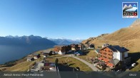 Archiv Foto Webcam Aletsch Arena: Blick auf die Fiescheralp 08:00