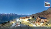 Archiv Foto Webcam Aletsch Arena: Blick auf die Fiescheralp 04:00