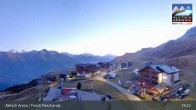 Archiv Foto Webcam Aletsch Arena: Blick auf die Fiescheralp 18:00