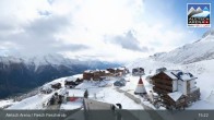 Archiv Foto Webcam Aletsch Arena: Blick auf die Fiescheralp 14:00