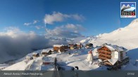 Archiv Foto Webcam Aletsch Arena: Blick auf die Fiescheralp 07:00